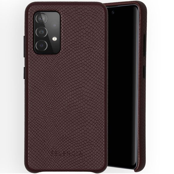 Selencia Coque Gaia Serpent Samsung Galaxy A52(s) (5G/4G) - Bordeaux