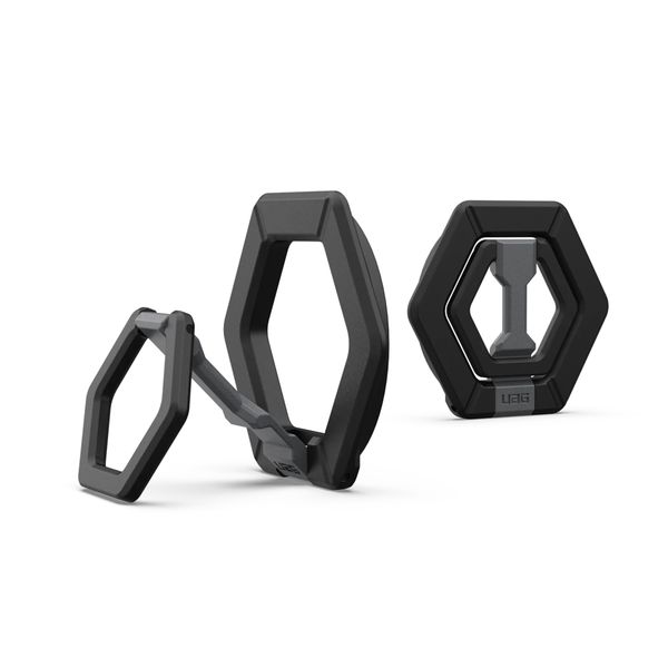 UAG Magnetic Ring Stand - Black / Silver