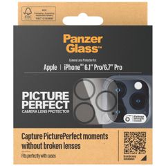 PanzerGlass Protection Caméra en verre trempé Apple iPhone 15 Pro / 15 Pro Max
