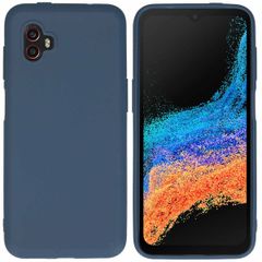 imoshion Coque Couleur Samsung Galaxy Xcover 6 Pro - Bleu foncé