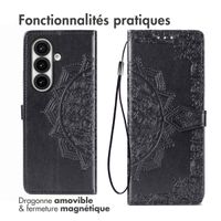 imoshion Etui de télephone Mandala Samsung Galaxy Fold 7 - Noir