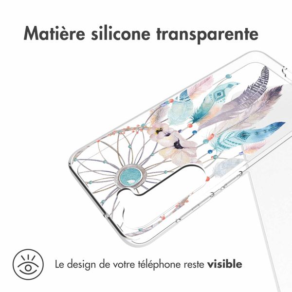 imoshion Coque Design Samsung Galaxy S23 - Dream Catcher Feathers