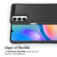 imoshion Coque Brushed Samsung Galaxy A05s - Noir