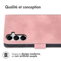 imoshion Etui de téléphone portefeuille avec cordon Samsung Galaxy A26 - Rose