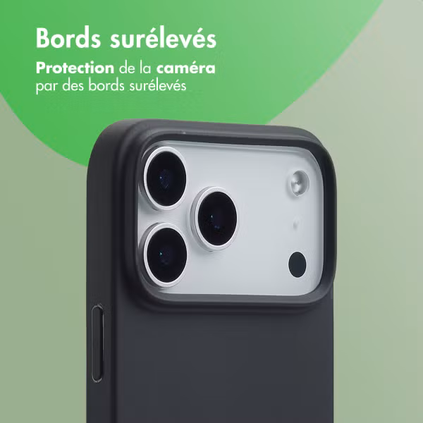 imoshion Coque Couleur Apple iPhone 17 Pro Max - Noir