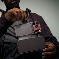 Decoded Portefeuille détachable 2 en 1 en cuir MagSafe Apple iPhone Air - Noir