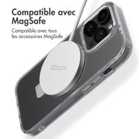Accezz Coque Ring Stand avec MagSafe Apple iPhone 14 Pro - Transparent