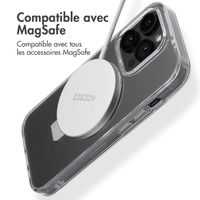 Accezz Coque Ring Stand avec MagSafe iPhone 14 Pro - Transparent