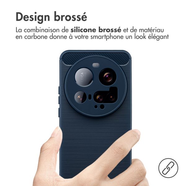imoshion Coque Brushed Xiaomi 15 Ultra - Bleu foncé