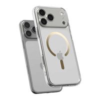 Spigen Coque Ultra Hybrid MagSafe Apple iPhone 17 Pro - Clear Gold