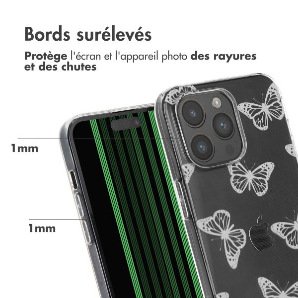 imoshion Coque Design Apple iPhone 15 Pro Max - Butterfly