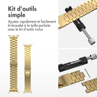 imoshion Bracelet en acier Samsung Galaxy Watch 8 (40/44mm) / Classic (46mm) - Doré