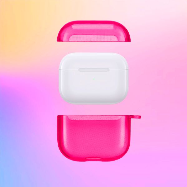 imoshion Coque Néon Apple AirPods 4 - Rose Fluo