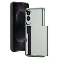 imoshion Coque arrière avec porte-cartes Samsung Galaxy S25 Edge - Vert