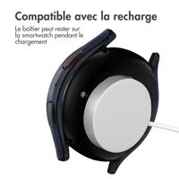 imoshion Coque rigide à couverture complète Samsung Galaxy Watch 5 - 44 mm - Bleu foncé