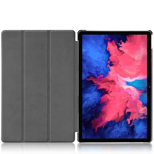 imoshion Coque tablette Trifold Lenovo Tab P11 / P11 Plus - Gris