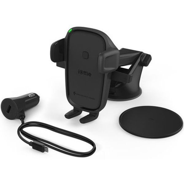 iOttie Easy One Touch Wireless 2 Mount - Support de téléphone de voiture - Tableau de bord et pare-brise - Chargeur sans fil