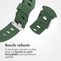 imoshion Bracelet silicone Fitbit Versa / Versa 2 / Versa Lite - Taille L - Vert foncé