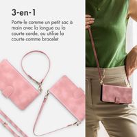 imoshion Etui de télephone portefeuille avec cordon Samsung Galaxy A36 - Rose