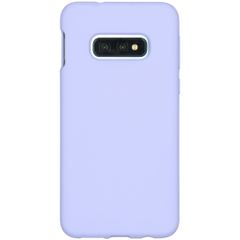 Accezz Coque Liquid Silicone Samsung Galaxy S10e - Violet