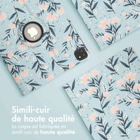 imoshion Coque tablette Design rotatif à 360° Apple iPad Pro 13 (2025) M5 / (2024) M4 - Flowers