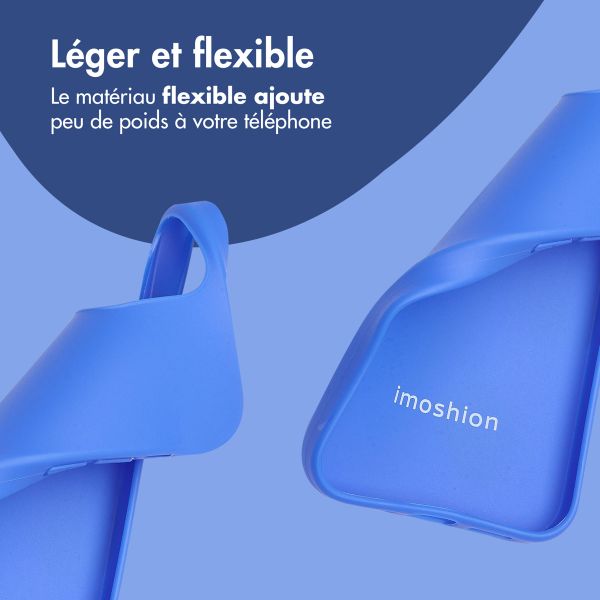 imoshion Coque Couleur Apple iPhone 12 (Pro) - Cobalt Blue