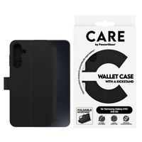 CARE by PanzerGlass Feature Wallet Case w. Kickstand avec MagSafe Samsung Galaxy A16 - Noir