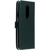 Selencia Étui de téléphone portefeuille en cuir véritable OnePlus 7 Pro