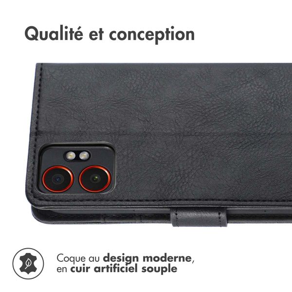 imoshion Étui de télephone portefeuille Samsung Galaxy Xcover 7 Pro - Noir