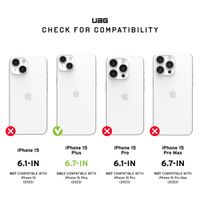 UAG Protection d'écran en verre trempé Shield Plus Apple iPhone 15 Plus