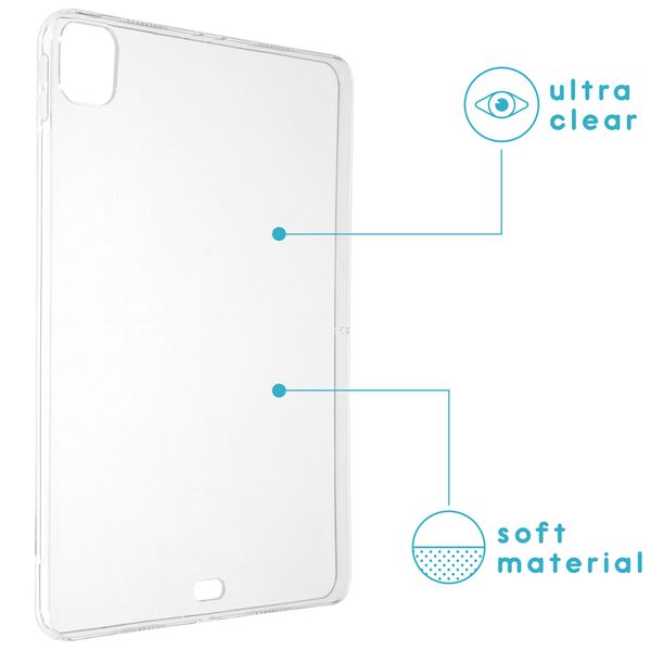 imoshion Coque silicone Apple iPad Pro 11 (2022/2021) - Transparent