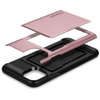 Spigen Coque Slim Armor CS iPhone 11 - Rose Champagne