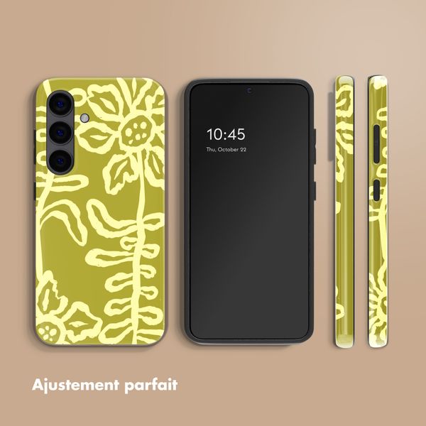 Selencia Coque arrière Vivid Samsung Galaxy S24 - Chalky Bloom