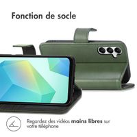 imoshion Étui de téléphone portefeuille Luxe Samsung Galaxy S25 - Vert