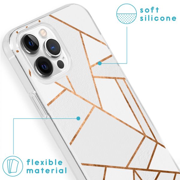imoshion Coque Design Apple iPhone 13 Pro - White Graphic