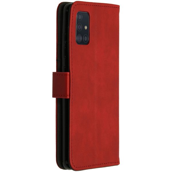 imoshion Étui de télephone portefeuille de luxe Samsung Galaxy A51 - Rouge
