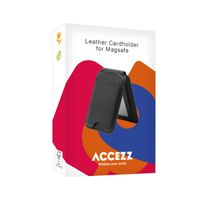 Accezz Portefeuille en cuir avec support - Compatible avec MagSafe et Qi2 - Nightfall Blue