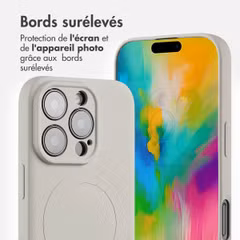 imoshion Coque Couleur avec MagSafe Apple iPhone 16 Pro - Beige