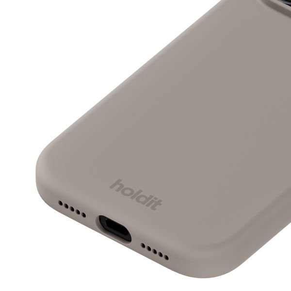 Holdit Coque Silicone Apple iPhone 17 Pro Max - Taupe
