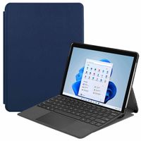 imoshion Coque tablette Trifold Microsoft Surface Pro 8 - Bleu foncé