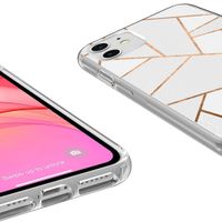 imoshion Coque Design iPhone 11 - White Graphic