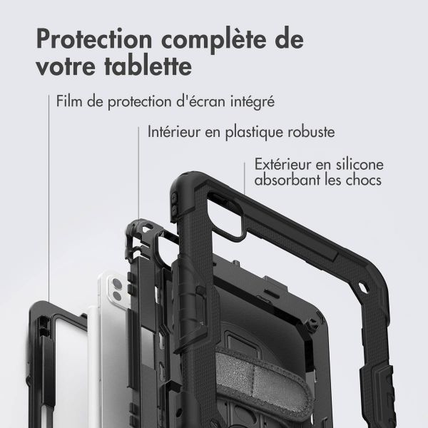 Accezz Coque arrière Defender XT Apple iPad Pro 11 (2025) M5 / (2024) M4 - Noir