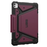 UAG Étui de télephone portefeuille Metropolis SE Apple iPad Pro 13 (2025) M5 / (2024) M4 - Bordeaux