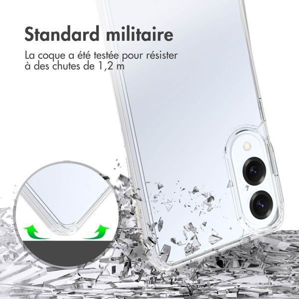 Accezz Coque Xtreme Impact Samsung Galaxy S25 Edge - Transparent