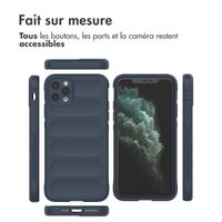 imoshion Coque arrière EasyGrip iPhone 11 Pro Max - Bleu foncé