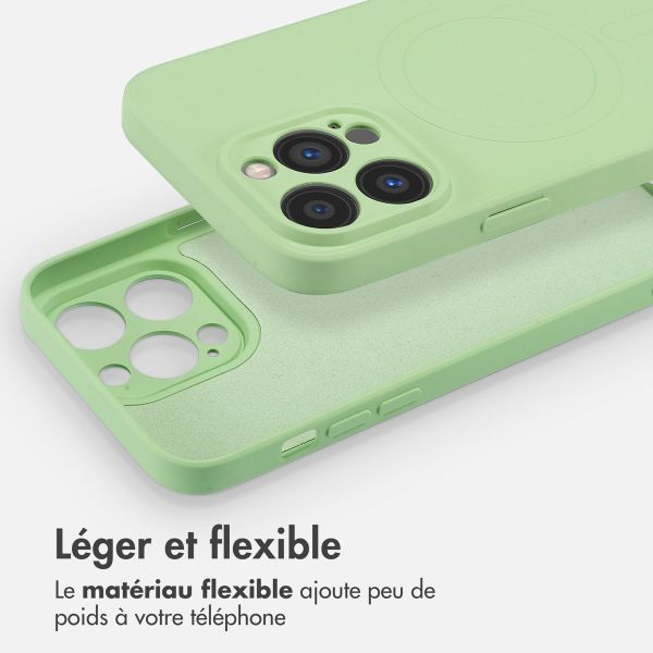 imoshion Coque Couleur avec MagSafe Apple iPhone 14 Pro Max - Vert