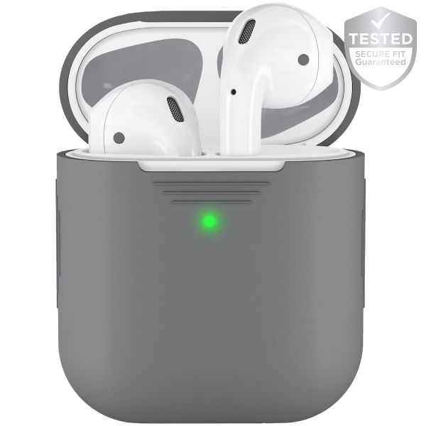 KeyBudz Coque Elevate Protective Silicone Apple AirPods 1 / 2 - Earl Grey