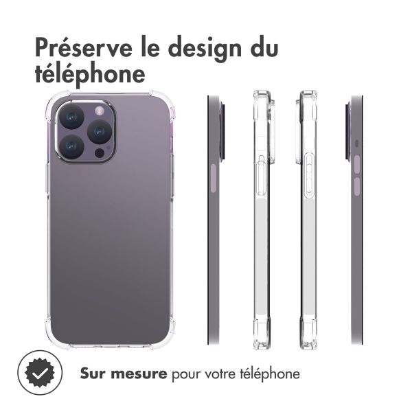 imoshion Shockproof Case Apple iPhone 15 Pro Max - Transparent