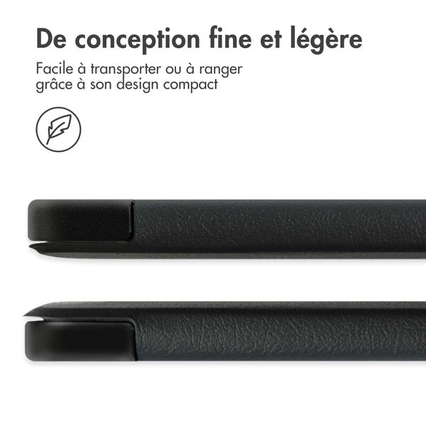imoshion Coque tablette Trifold Apple iPad Mini 7 (2024) / iPad Mini 6 (2021) - Noir