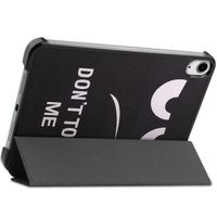 imoshion Coque tablette Design Trifold iPad Mini 7 (2024) / iPad Mini 6 (2021) - Don't touch